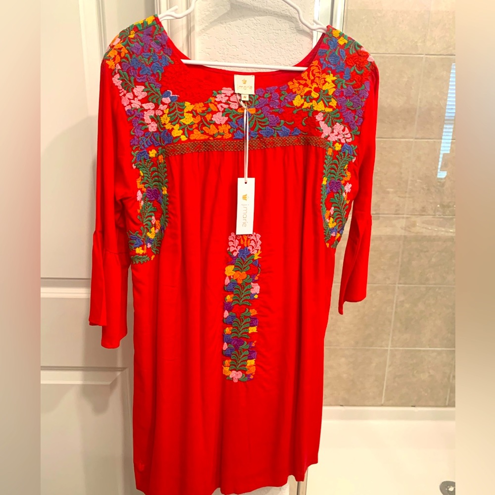 Jmarie Embroidered Dress